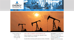 Desktop Screenshot of energy-investments.com